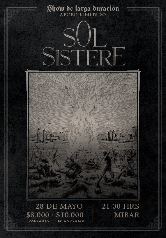 Sol Sistere se presenta este 28 de mayo